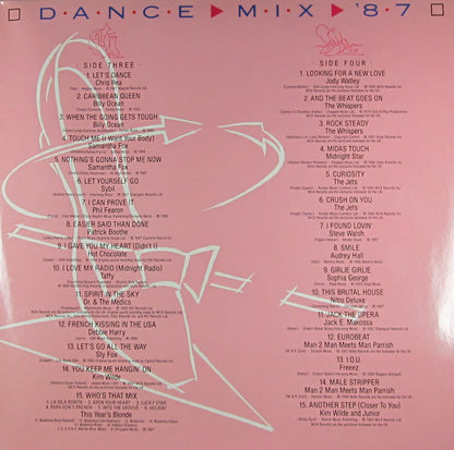Various : Dance ▷ Mix ▷ '87 - 60 Non-Stop Mega-Mix Hits (2xLP, Comp, Mixed)