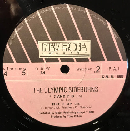 Olympic Sideburns : I've Been Away (12", EP)