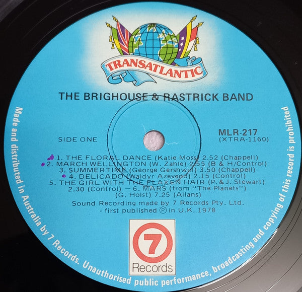 The Brighouse And Rastrick Brass Band : The Brighouse And Rastrick Brass Band (LP, Album)