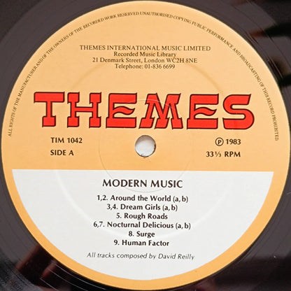 David Reilly (2) : Modern Music In The English Styles (LP)
