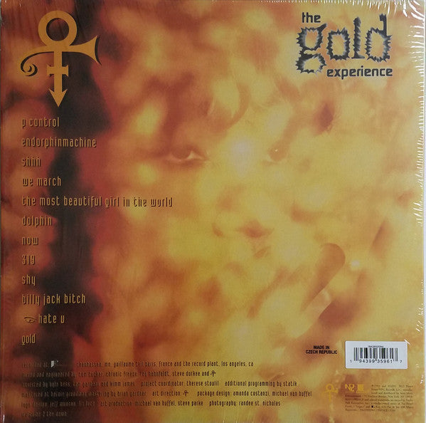 The Artist (Formerly Known As Prince) : The Gold Experience (2xLP, Album, RE, 150)