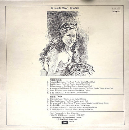 Various : Favourite Maori Melodies (LP, Comp)