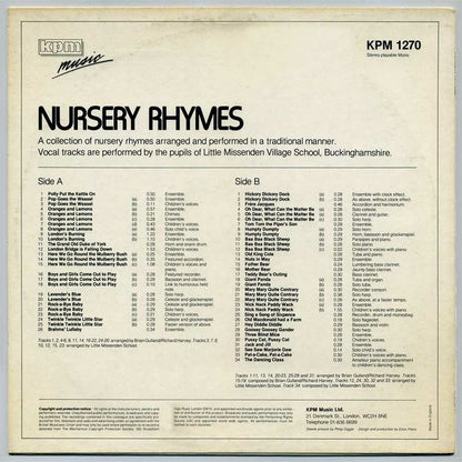 Various : Nursery Rhymes (LP)