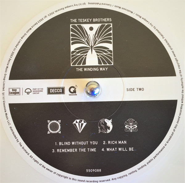 The Teskey Brothers : The Winding Way (LP, Album, Whi)