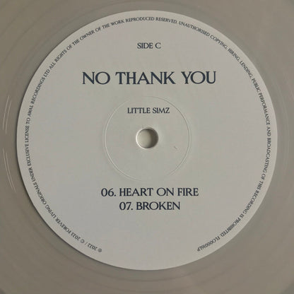 Little Simz : No Thank You (2xLP, Album, Cle)