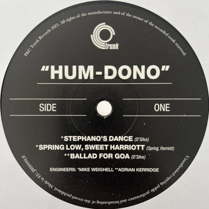 Joe Harriott & Amancio D'Silva Quartet : Hum Dono  (LP, Album, RE)