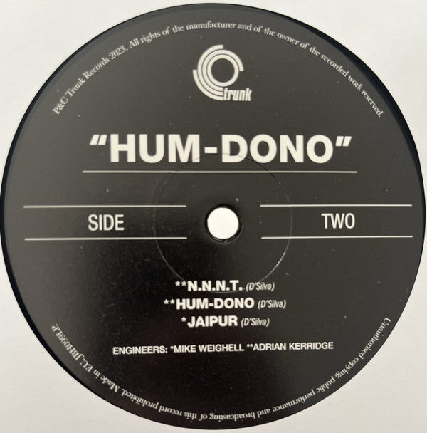 Joe Harriott & Amancio D'Silva Quartet : Hum Dono  (LP, Album, RE)