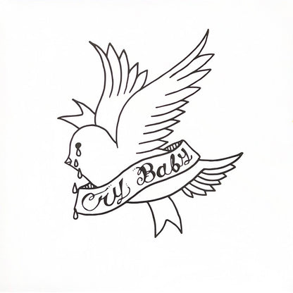 Lil Peep : Crybaby (12", Mixtape, RE, Whi)