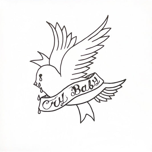 Lil Peep : Crybaby (12", Mixtape, RE, Whi)