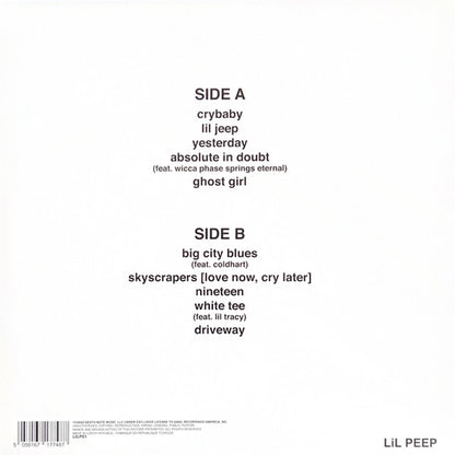Lil Peep : Crybaby (12", Mixtape, RE, Whi)