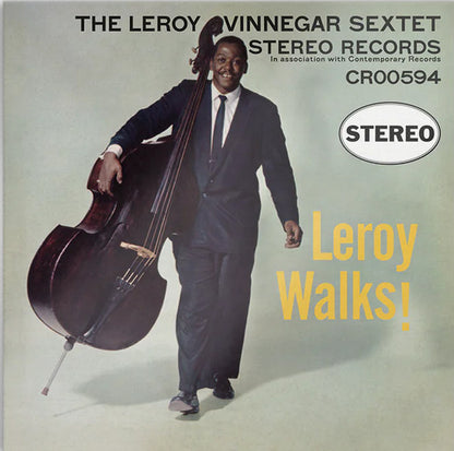 The Leroy Vinnegar Sextet* : Leroy Walks! (LP, Album, RE, 180)