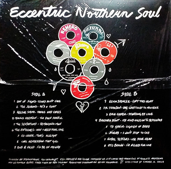 Various : Eccentric Northern Soul (LP, Comp, Pur)