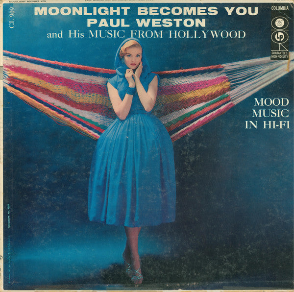 Paul Weston And His Music From Hollywood : Moonlight Becomes You (LP, Album, No )