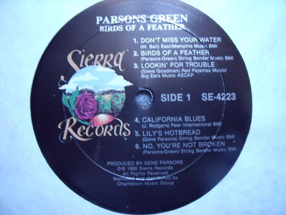 Parsons Green : Birds Of A Feather (LP, Album)