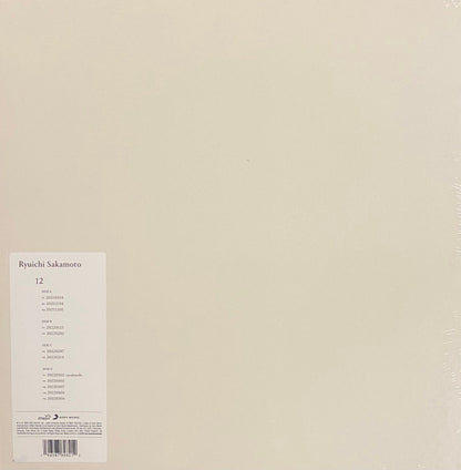 Ryuichi Sakamoto : 12 (2xLP, Album)
