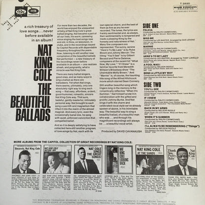 Nat King Cole : The Beautiful Ballads (LP, Comp, Mono)