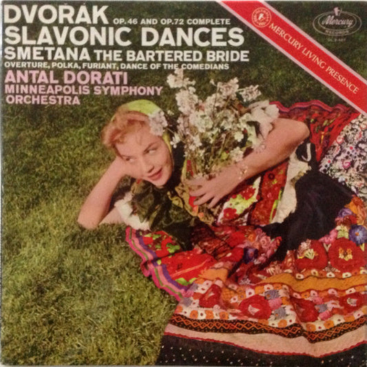 Antonín Dvořák / Bedřich Smetana - Antal Dorati, Minneapolis Symphony Orchestra : Slavonic Dances / The Bartered Bride (2xLP, Album, Mono, Gat)