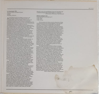 John Williams (7), Elgar Howarth, London Sinfonietta : Malcolm Arnold: Guitar Concerto, Op. 67 - Leo Brouwer: Guitar Concero (LP, Album, Gat)