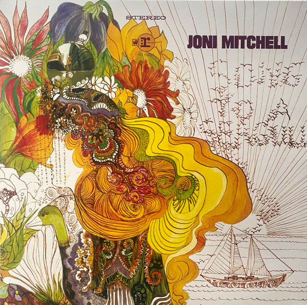 Joni Mitchell : Song To A Seagull (LP, Album, RE, RM, Yel)