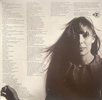 Joni Mitchell : Song To A Seagull (LP, Album, RE, RM, Yel)