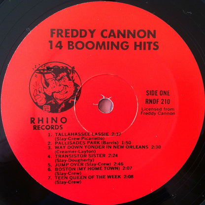 Freddy Cannon : 14 Booming Hits (LP, Comp)