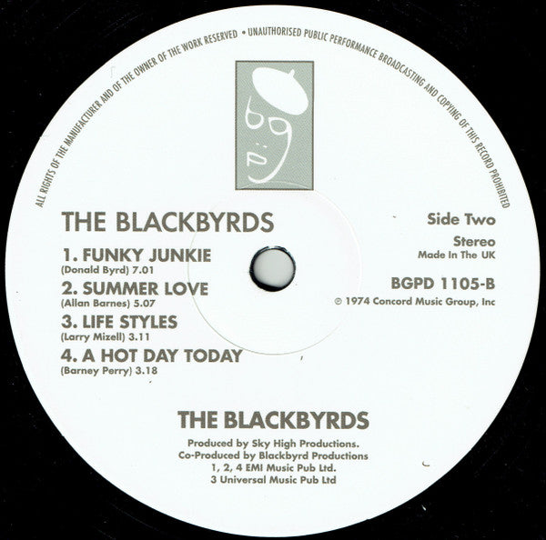 The Blackbyrds : The Blackbyrds (LP, Album, RE, RP)