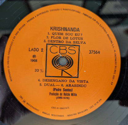 Pedro Santos : Krishnanda (LP, Album, RE, RP)