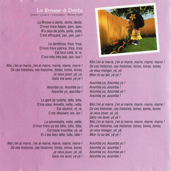Fleur De Vanille : Chante Les Maternelles (CD, Album)