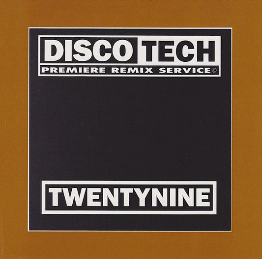 Various : DiscoTech TwentyNine (3x12", Comp, Promo)