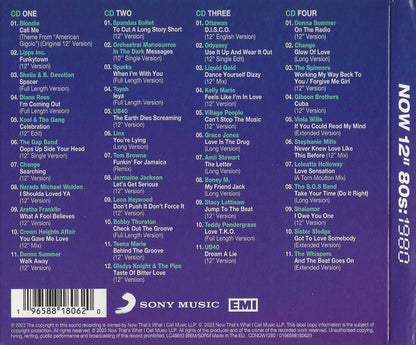 Various : Now 12" 80s: 1980 (4xCD, Comp)