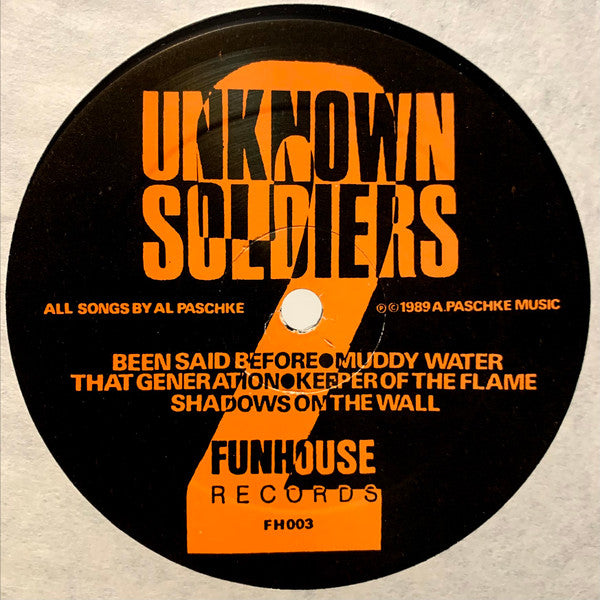 Unknown Soldiers* : Unknown Soldiers (LP)