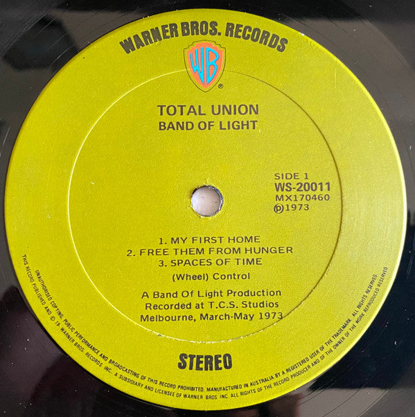 Band Of Light : Total Union (LP, Album)