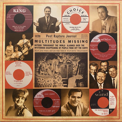 Various : Hillbillies In Hell: Wake Me Up! Brimstone And Beauty From The Nashville Pulpit (1952-1974) (LP, Comp, Ltd, Red)