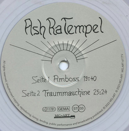 Ash Ra Tempel : Ash Ra Tempel (LP, Album, Ltd, RE, 50t)