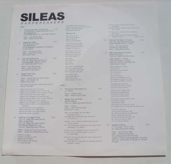 Sìleas : Harpbreakers (LP, Album)