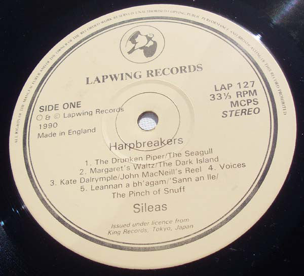 Sìleas : Harpbreakers (LP, Album)