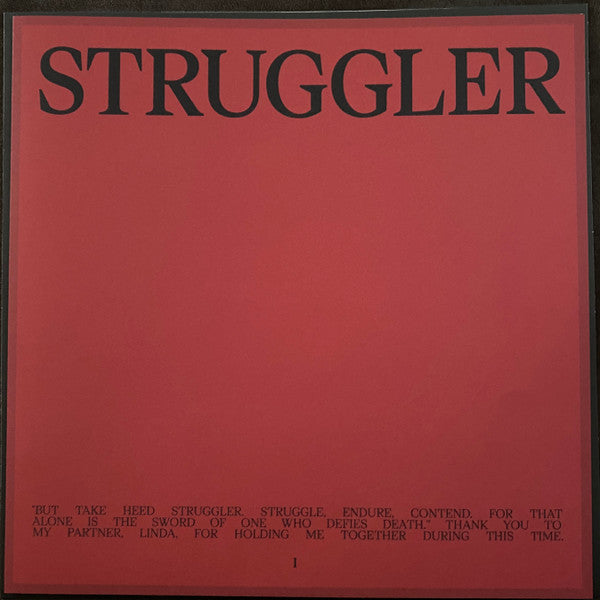 Genesis Owusu : Struggler (LP, Album, Cle)