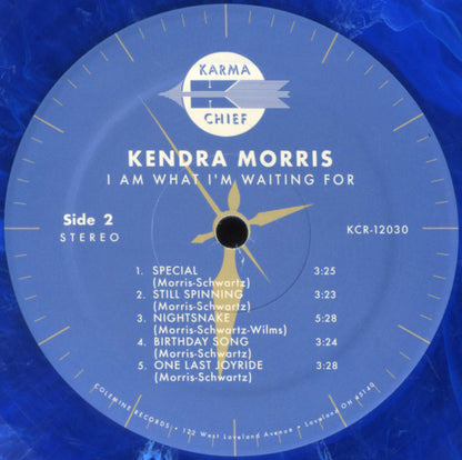 Kendra Morris : I Am What I'm Waiting For (LP, Album, Blu)