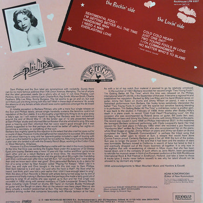 Barbara Pittman : The Original Sun Sides (LP, Comp)