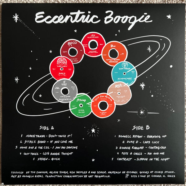 Various : Eccentric Boogie (LP, Comp, Pur)