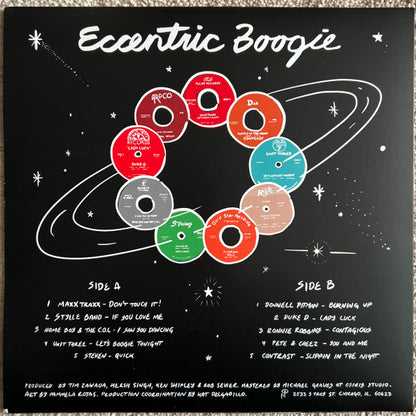 Various : Eccentric Boogie (LP, Comp, Pur)