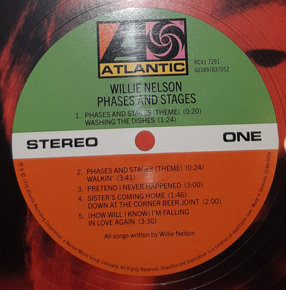 Willie Nelson : Phases And Stages (LP, Album, Ltd, RE, Cry)