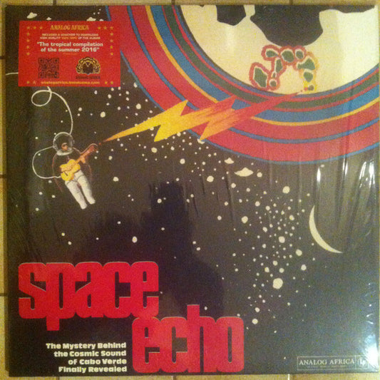 Various : Space Echo - The Mystery Behind The Cosmic Sound Of Cabo Verde Finally Revealed (2xLP, Comp, RP)
