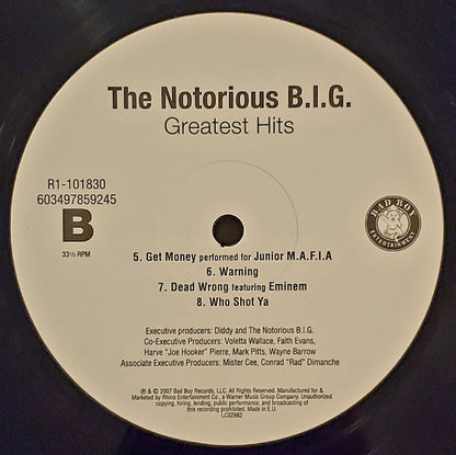 Notorious B.I.G. : Greatest Hits (2xLP, Comp, RE, RP)