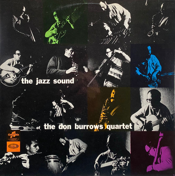 The Don Burrows Quartet : The Jazz Sound Of The Don Burrows Quartet (LP, Album, RE, Dar)