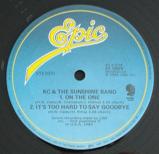 KC & The Sunshine Band : Give It Up (12", Single)