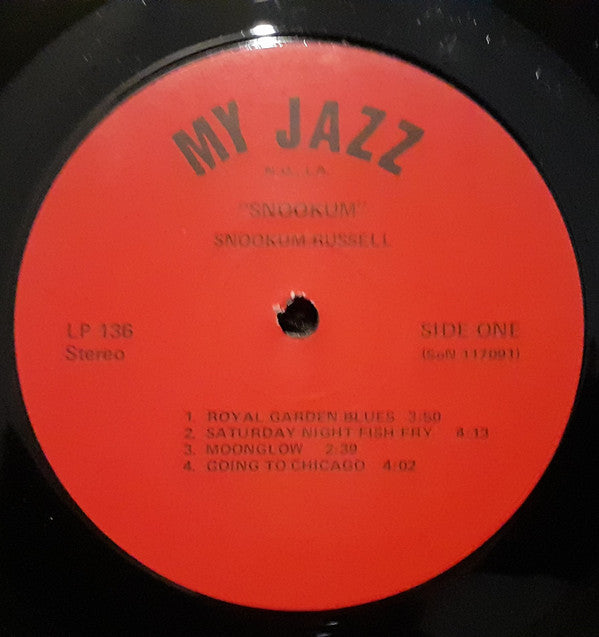 Snookum Russell : Snookum (LP, Album)