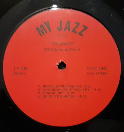 Snookum Russell : Snookum (LP, Album)