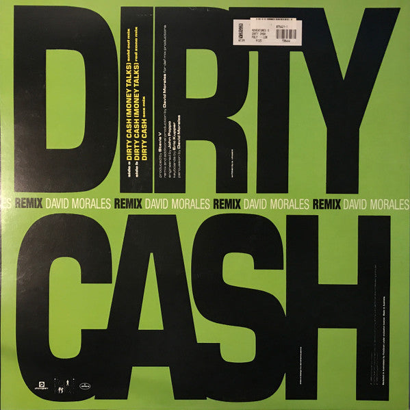 Adventures Of Stevie V. : Dirty Cash (Money Talks) (12")