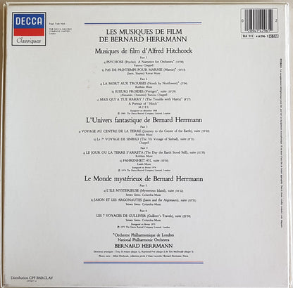 Bernard Herrmann : Les Musiques De Film De Bernard Herrmann (3xLP, Comp, Box)